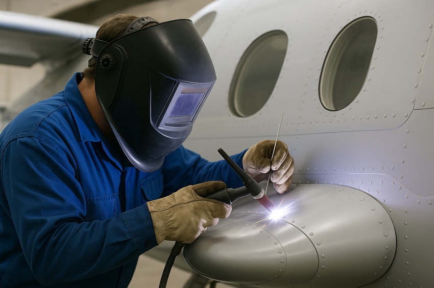 Techniques de soudure utilisées en aéronautique pour l’assemblage de structures métalliques d’avion