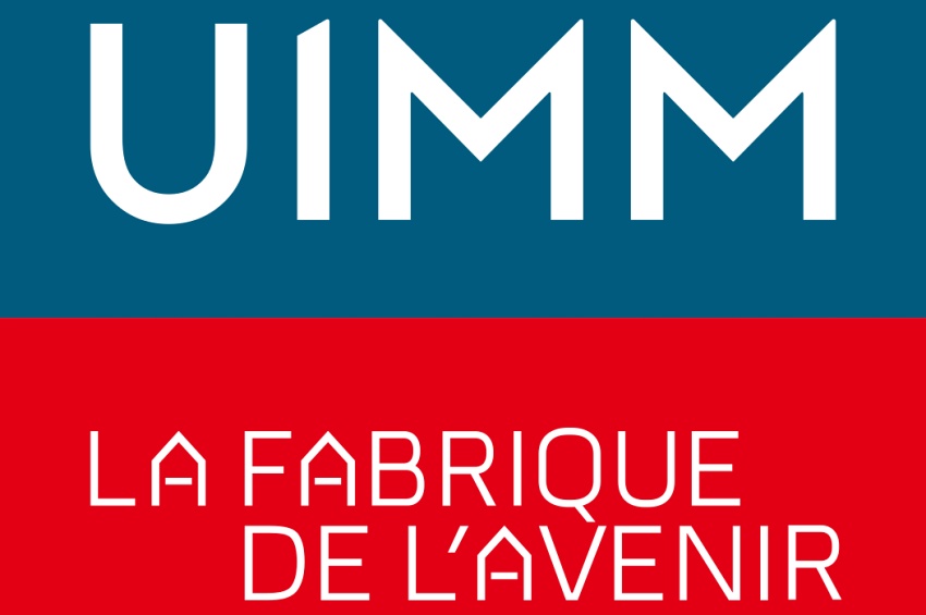 Logo officiel de l’UIMM – Union des Industries et Métiers de la Métallurgie, réseau national de centres de formation industrielle.
