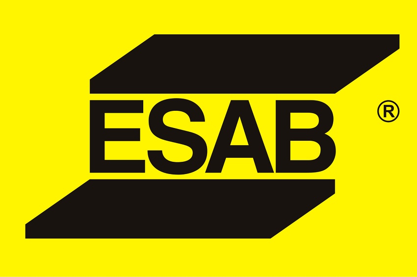 Logo de l’entreprise ESAB, fabricant international de solutions de soudage et de découpe industrielle