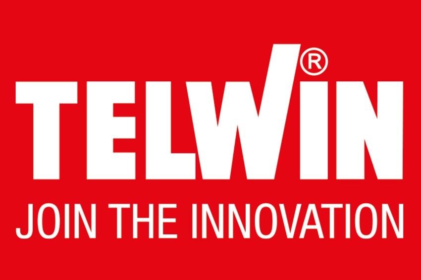 Logo officiel de Telwin – fabricant italien de postes à souder, chargeurs et solutions de coupage plasma