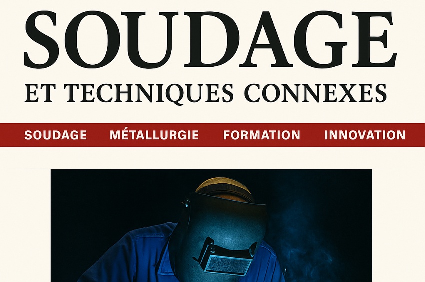 Couverture du magazine Soudage et Techniques Connexes de l’Institut de Soudure Groupe