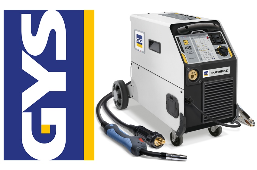 Poste à souder GYS SmartMIG 162, MIG/MAG gaz ou sans gaz pour débutants