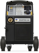 Poste à souder GYS SMARTMIG 162 vu de face, montrant les boutons de réglage et les voyants de contrôle sur la façade avant
