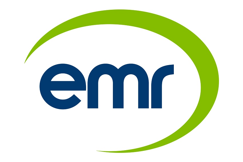 Logo du groupe EMR – European Metal Recycling, leader anglais dans le recyclage de métaux ferreux et non ferreux en Europe